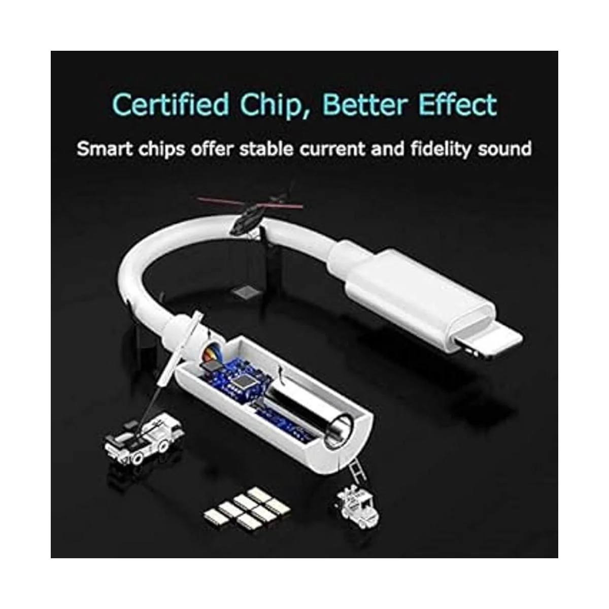 Paquete de 2 adaptadores de conector de auriculares_2