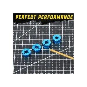 RCAWD Ruedas hexagonales de 0.472 in con pasadores de_6
