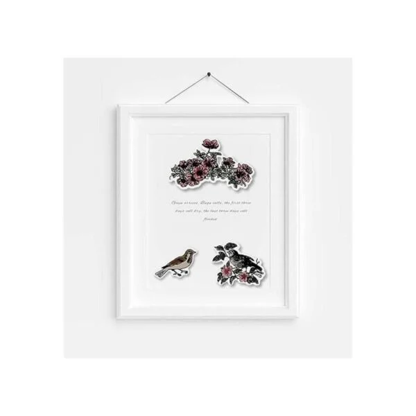 Sellos y troqueles de flores de pájaro para hacer_5