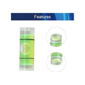 Hegebeck Frascos de nivel de burbuja cilíndrica pequeña_3