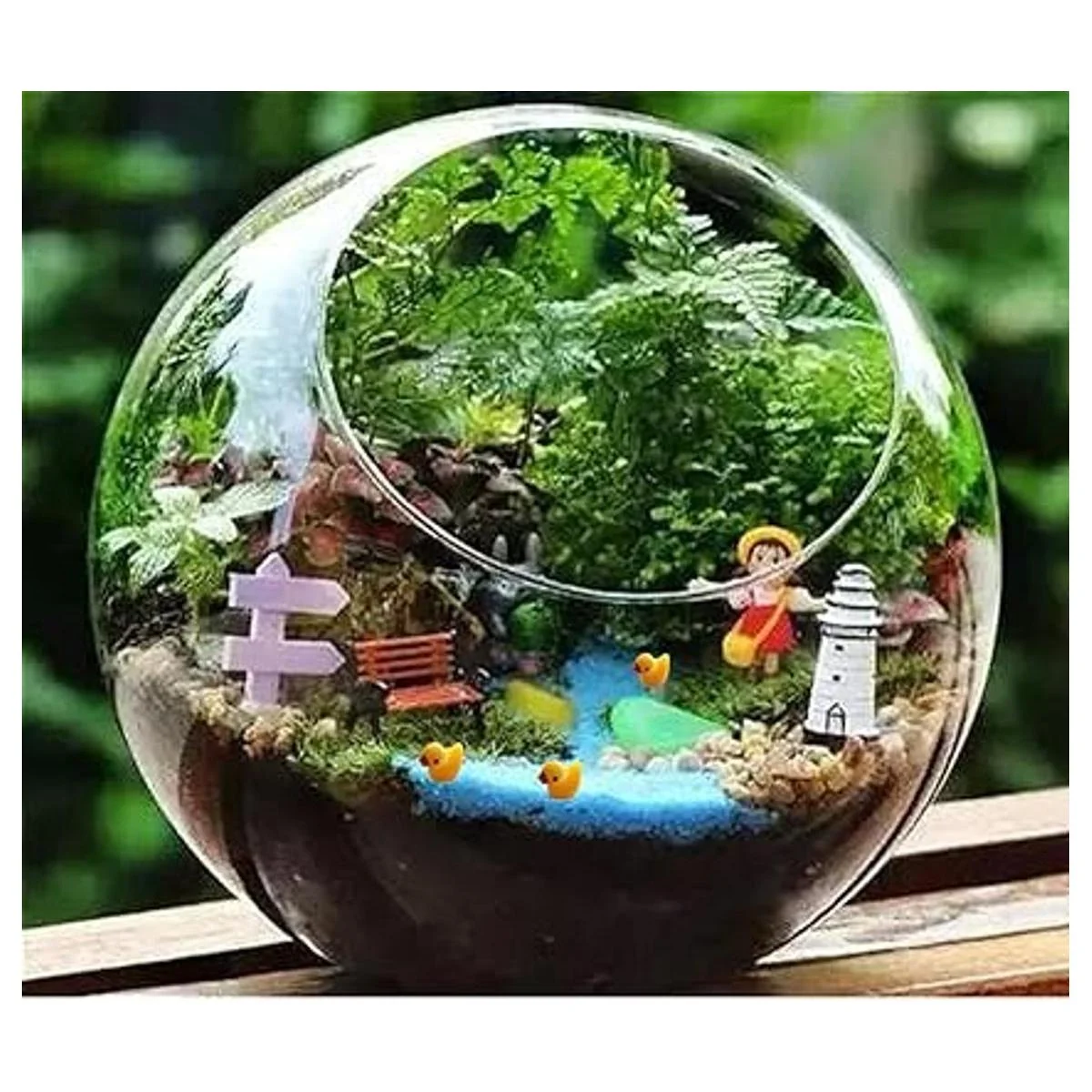 Kuanfine 60 piezas de figuras de pato minitoritas de_4