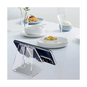 JINSHVEG Soporte acrílico para teléfono celular soporte_6