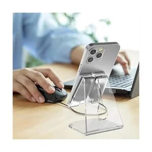 JINSHVEG Soporte acrílico para teléfono celular soporte_5