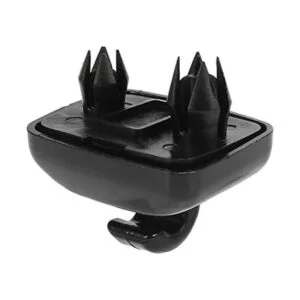 X AUTOHAUX Soporte de clip de plástico para visera solar_1