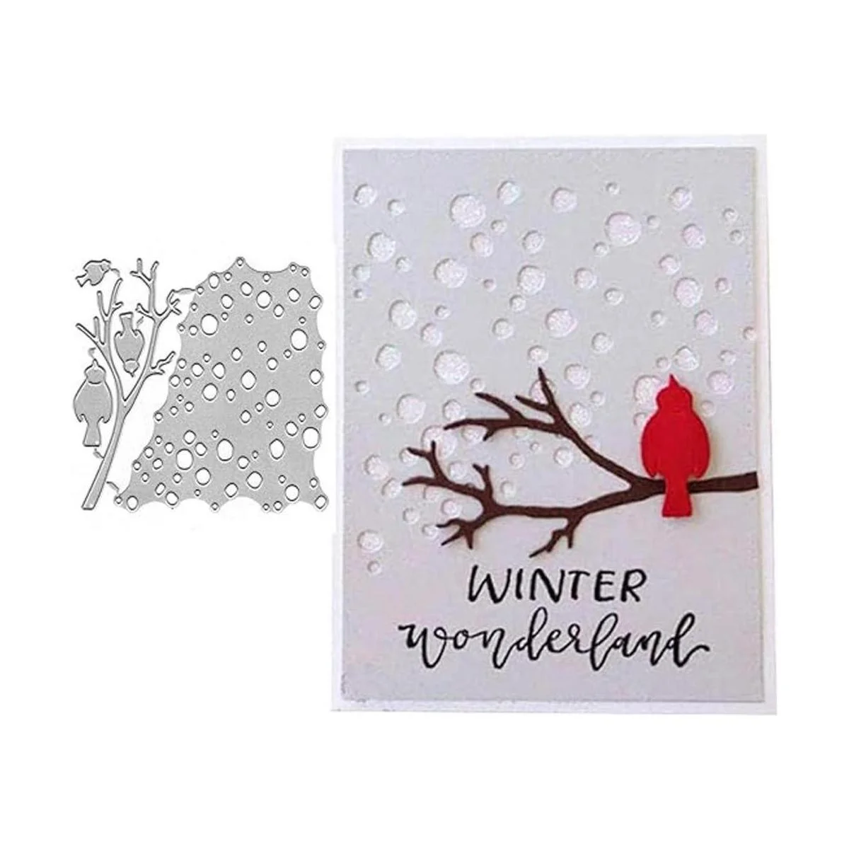 Red de perca para pájaros troqueles de metal plantilla_1