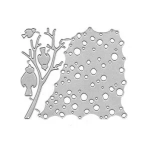 Red de perca para pájaros troqueles de metal plantilla_2