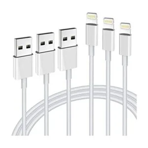 Cargador para iPhone de 3 unidades con certificación MFi_1