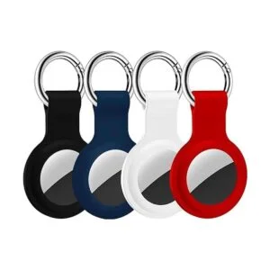 Compatible con AirTag Funda con llavero para etiqueta de_1