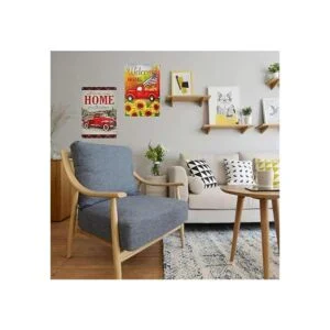 TISOSO All Health Come for Christmas Vintage Metal Tin_5