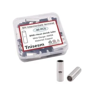 Tnisesm 20 unids 8 AWG calibre no aislado Butt_4