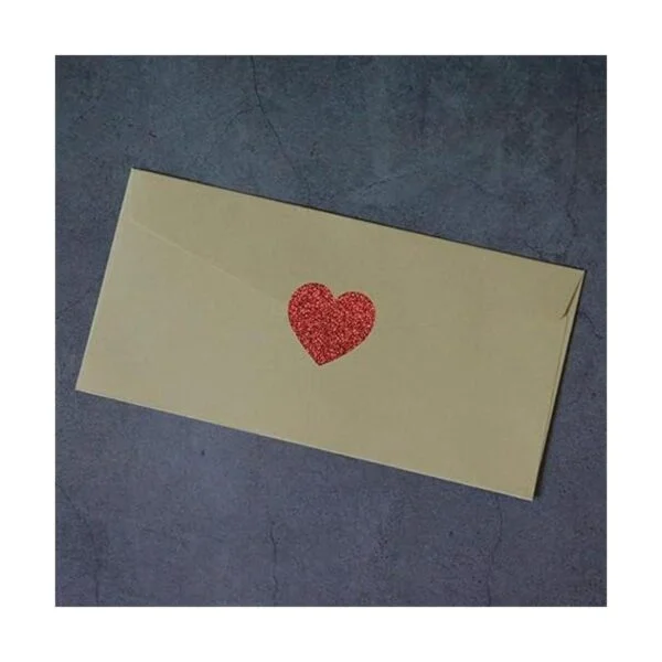 240 pegatinas de corazón con purpurina para decoración del_5