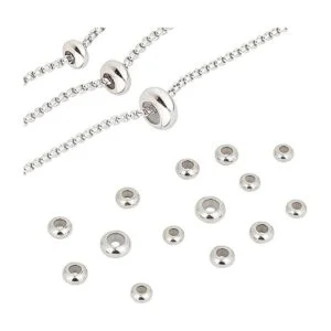 PH PandaHall 30 cuentas deslizantes de acero inoxidable_4