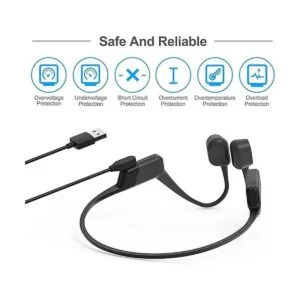 Paquete de 2 cables de carga de repuesto para AfterShokz_4