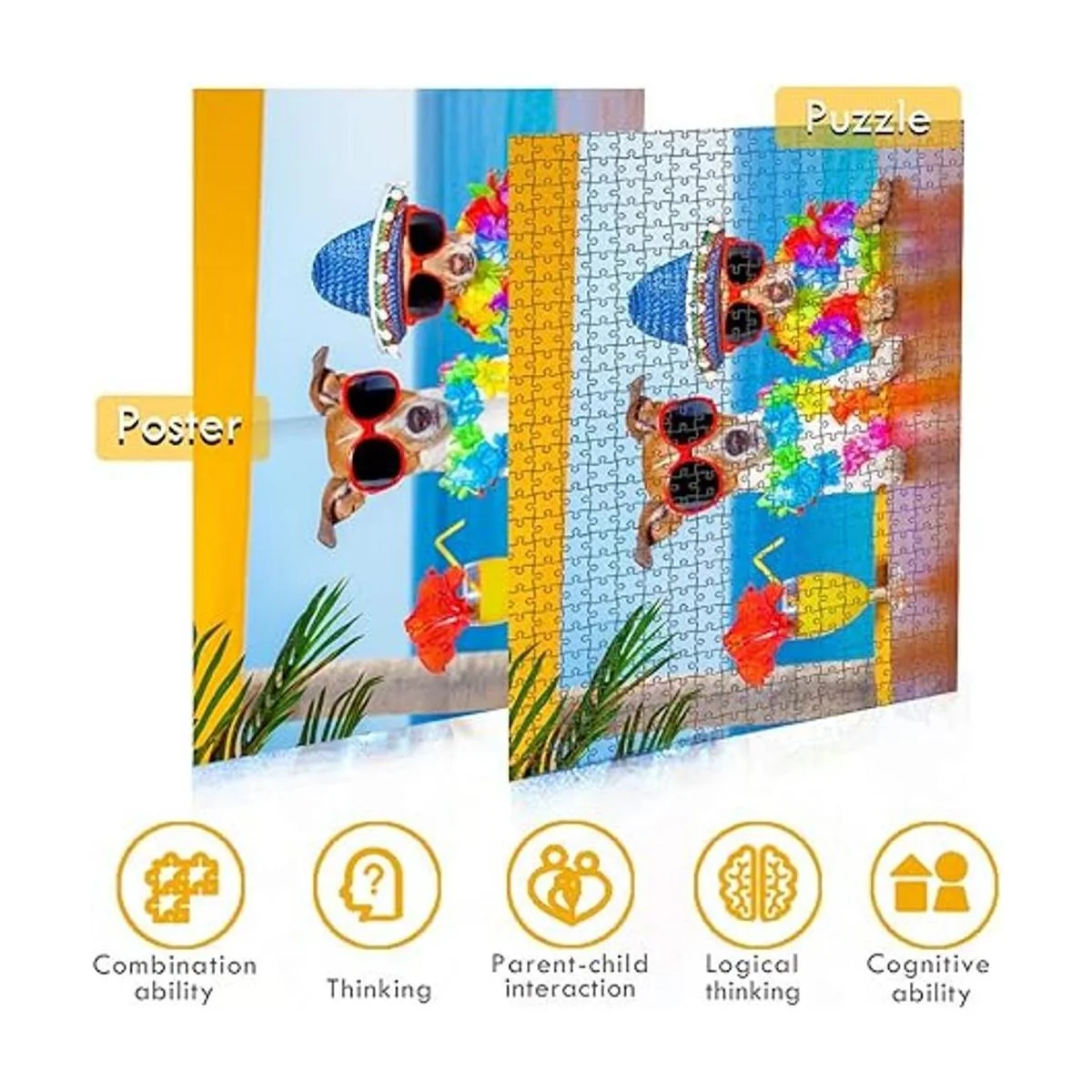 Fishwisdom Rompecabezas de 500 piezas para adultos y_3