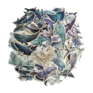 Kawaii Fantasy Whale Sea Turtle Starfish Sea Life Ocean_1