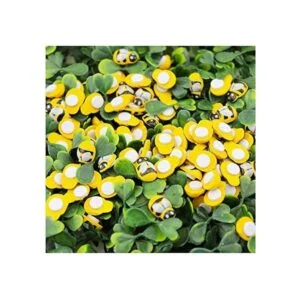 Aeyistry 100 abejas de madera autoadhesivas parte_4