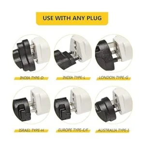 de 4 adaptadores universales adaptadores de Reino Unido a_3
