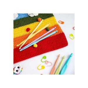 NiArt Juego de 12 ganchos de plástico para ganchillo_6