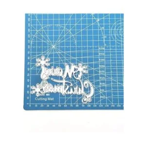 Plantillas de metal con diseño de copo de nieve para_3