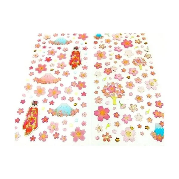 Kinteshun Sakura Calcomanías de álbumes de recortes_3