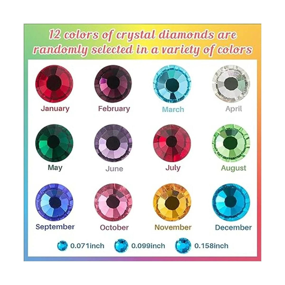 Juego de perforadores de metal con cristales de espalda_4