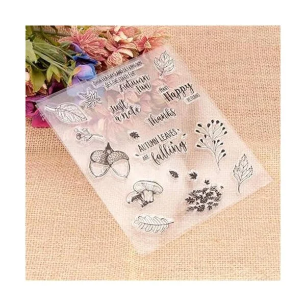 Arrietty Falling Leaves Nuts Sushroom Happy Returns Thanks_5