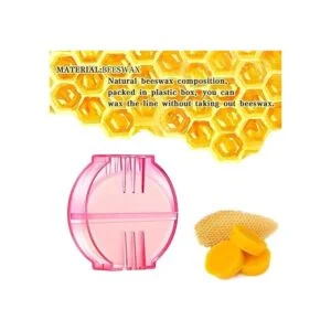 2 piezas de cera de abejas acondicionadores de hilo de_2
