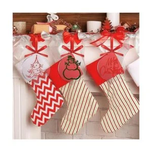 25 adornos de Navidad de acrílico transparente de 3_4