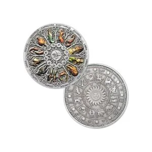 Moneda colorida de desafío de doce constelaciones moneda_1