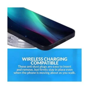 PortPlugs Tapones antipolvo paquete de 10 diseño plano_3