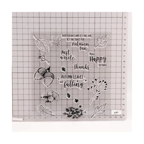 Arrietty Falling Leaves Nuts Sushroom Happy Returns Thanks_2