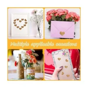 Corazón de amor de madera para el día de San Valentín_7