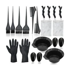 de 20 cepillos y cuencos teñir el cabello kit de_1