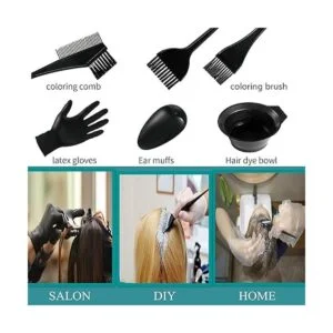 de 20 cepillos y cuencos teñir el cabello kit de_3