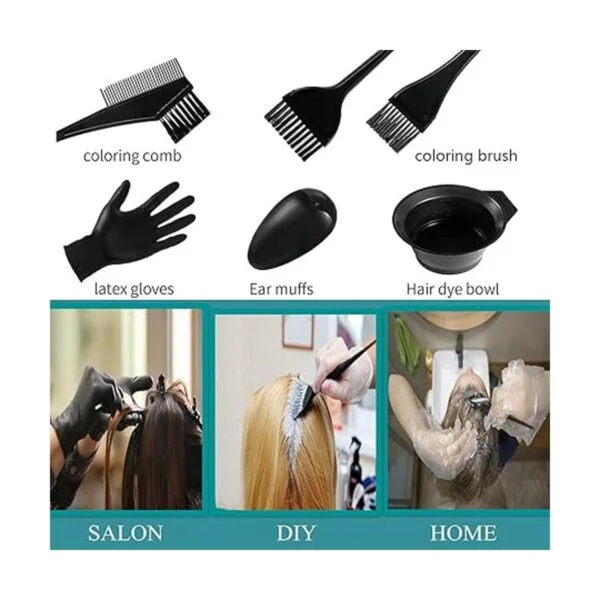 de 20 cepillos y cuencos teñir el cabello kit de_3