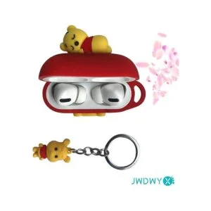 Winnie The Pooh Funda de silicona para Apple Airpod Pro_6