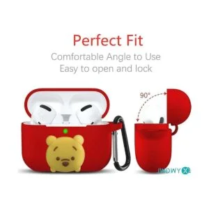 Winnie The Pooh Funda de silicona para Apple Airpod Pro_4