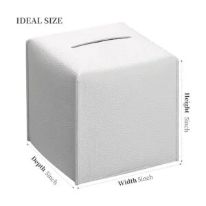 REGELETO Funda cuadrada para caja de pañuelos soporte de_2