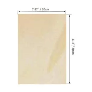 Hojas de madera de tilo sin terminar para manualidades 5_2