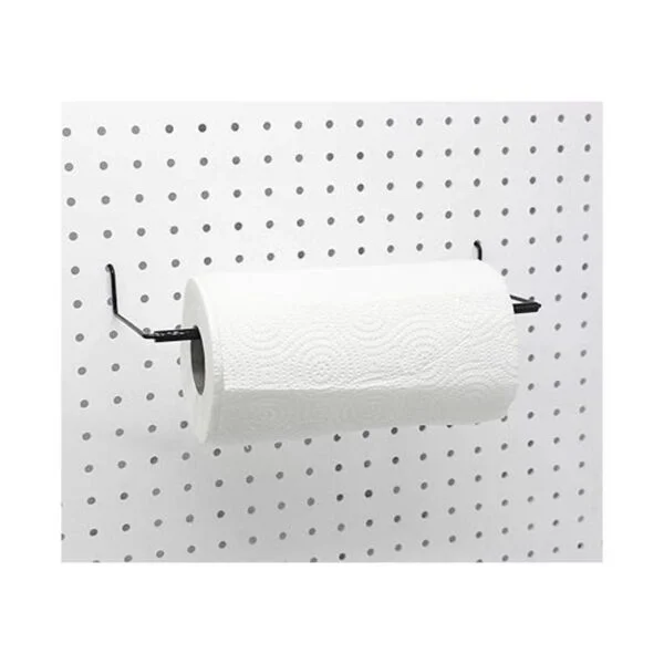 Soporte de toallas de papel para tablero de clavijas_4