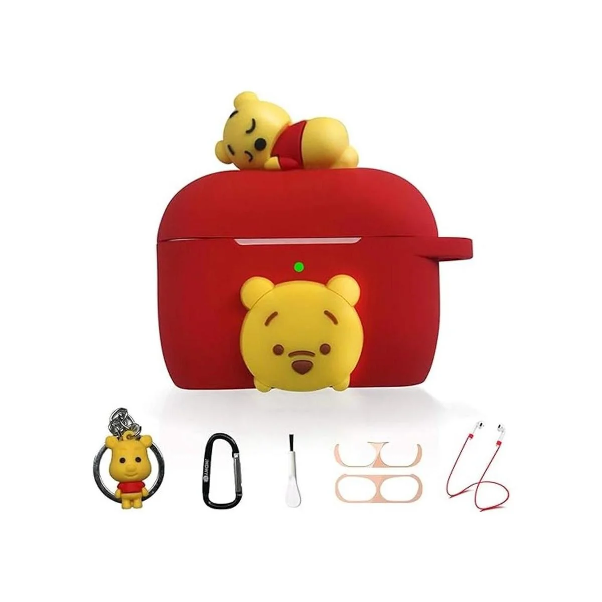 Winnie The Pooh Funda de silicona para Apple Airpod Pro_1