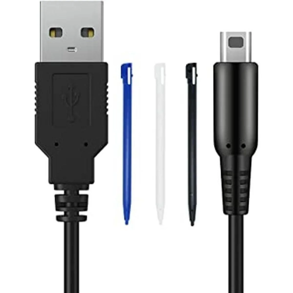 DSi Juego de cable de carga USB cable cargador DSi y_1