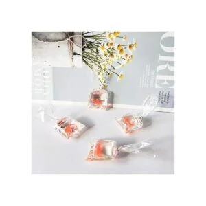 UUYYEO 12 piezas de resina con forma de pez dorado y bolsa_2