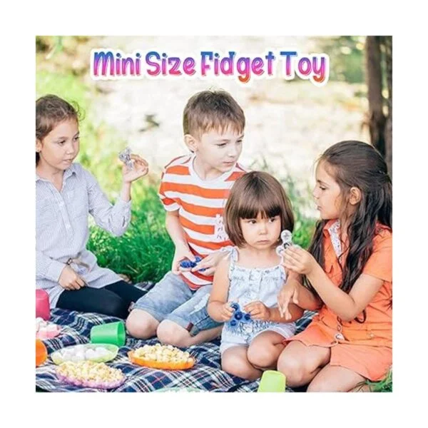 Gigilli Fidget Spinners Paquete de 2 juguetes sensoriales_4