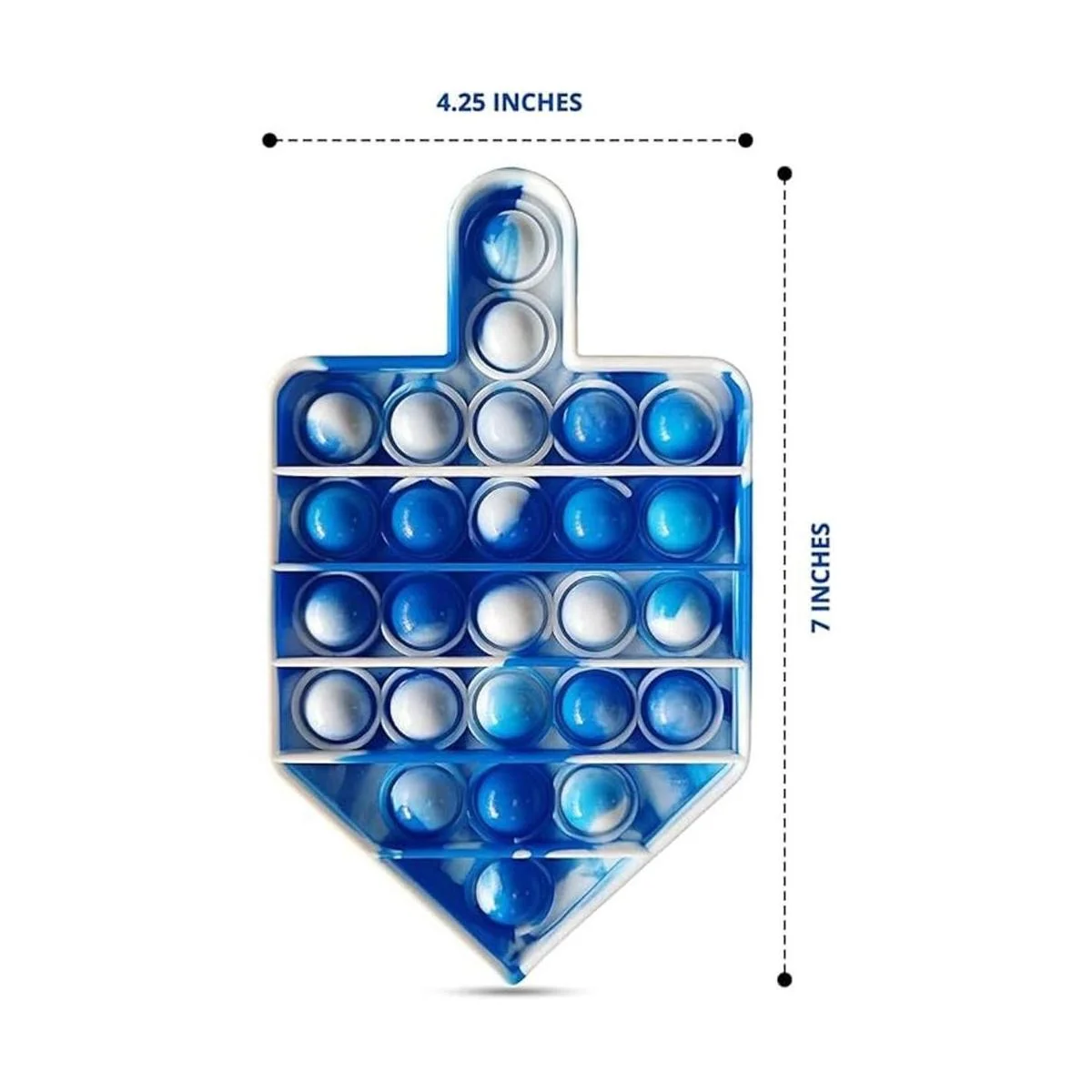 Hanukkah Poppit Dreidel Pop Fidget Toy Chanukah Party_2