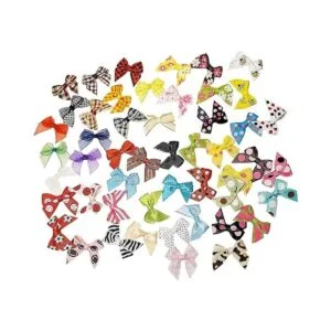 50 lazos de cinta para regalo para decoración del hogar_2