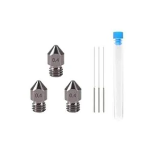 Aokin 3 boquillas MK8 de acero endurecido de 0.016 in_1