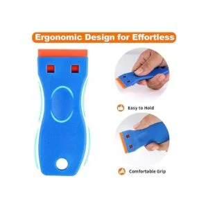 Rascador de cuchillas de afeitar de plástico 2 piezas de_2