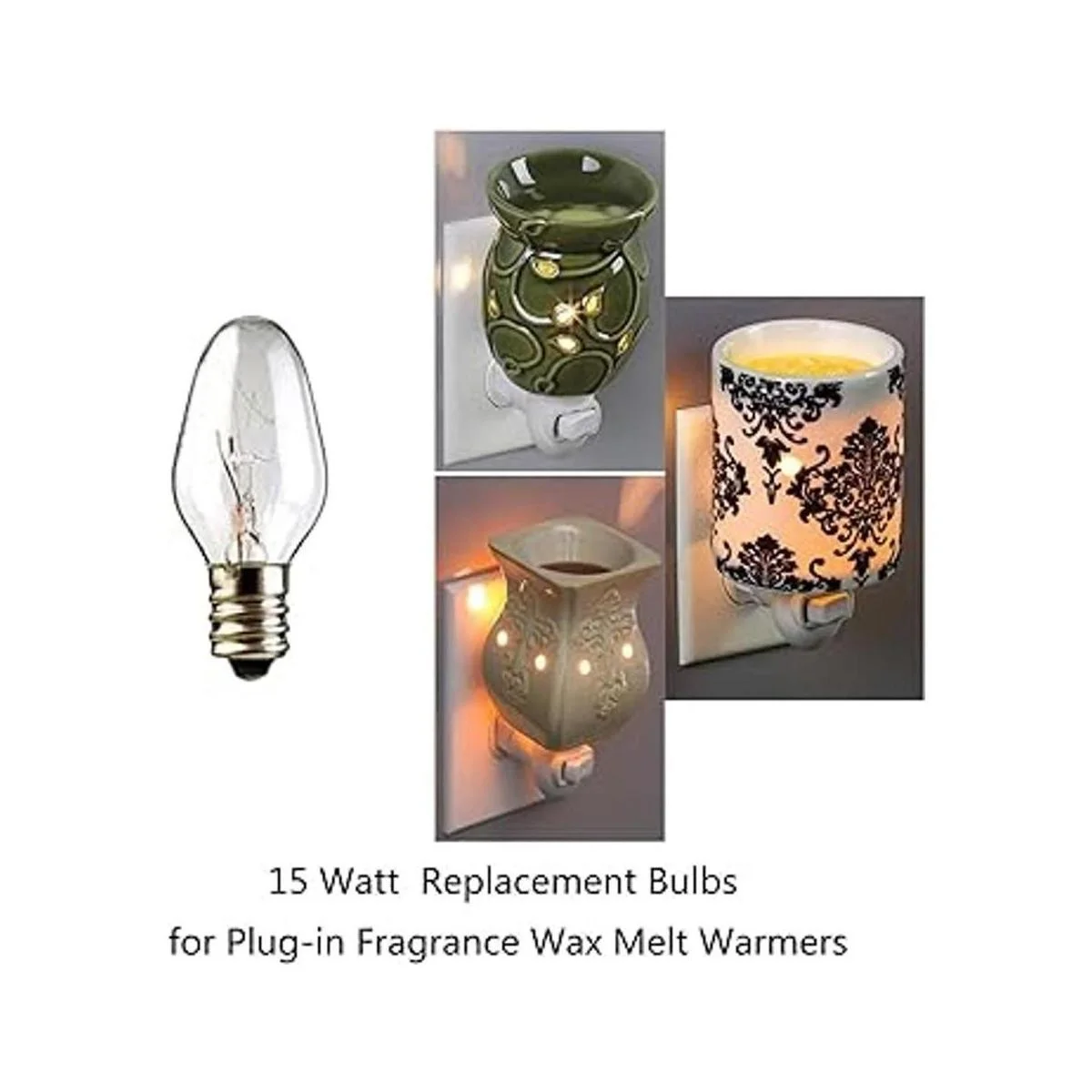 Paquete de 18 bombillas calentadoras de cera bombillas_2