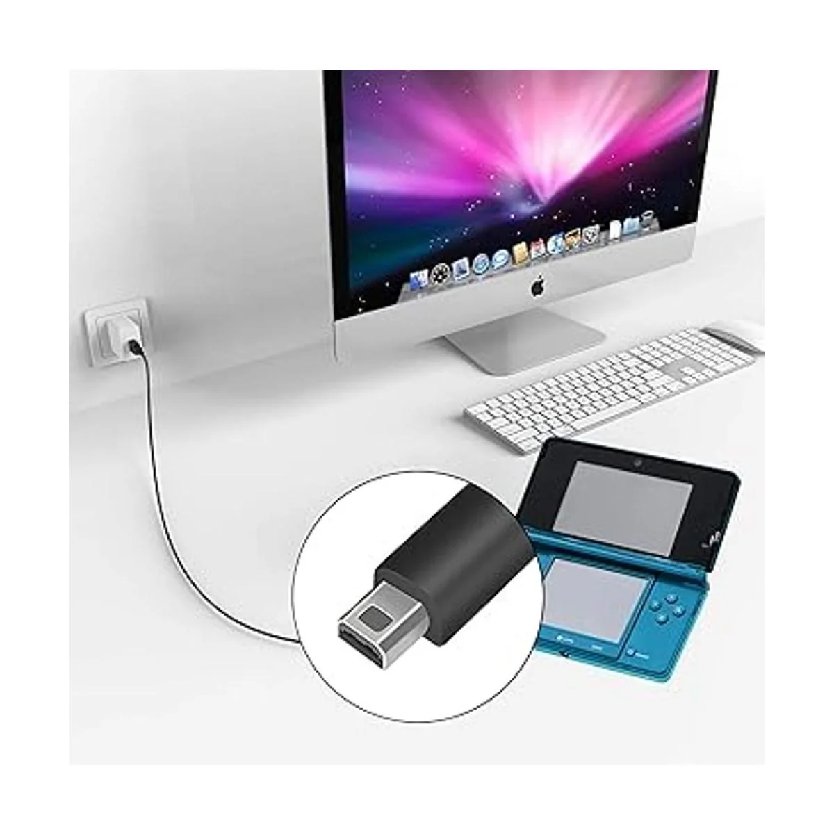 DSi Juego de cable de carga USB cable cargador DSi y_7